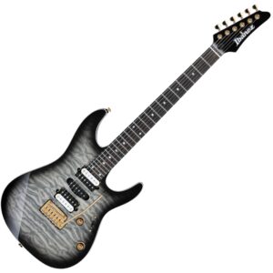 Ibanez Premium AZ47P1QM Electric Guitar - Black Ice Burst