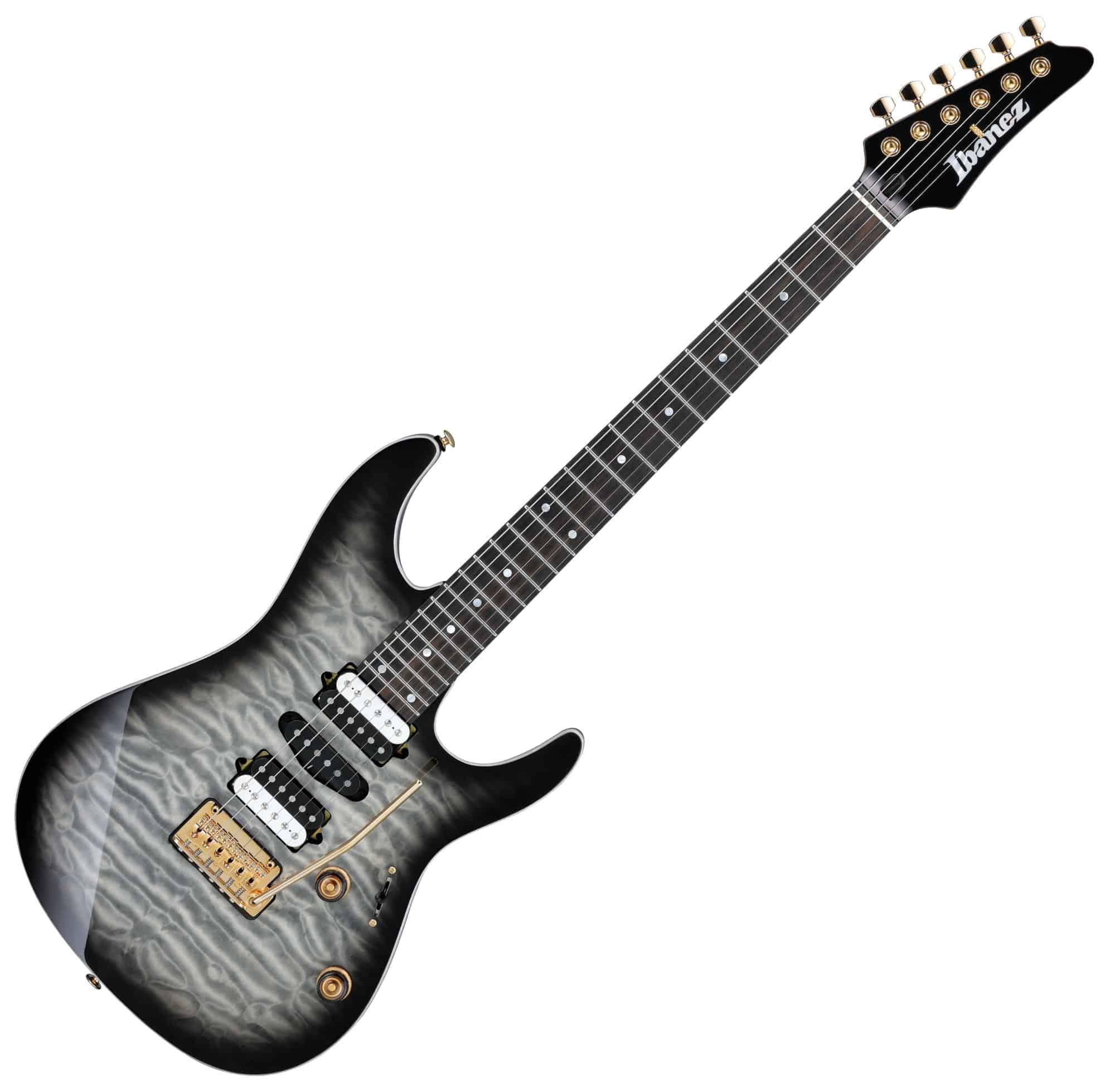 Ibanez Premium AZ47P1QM Electric Guitar - Black Ice Burst