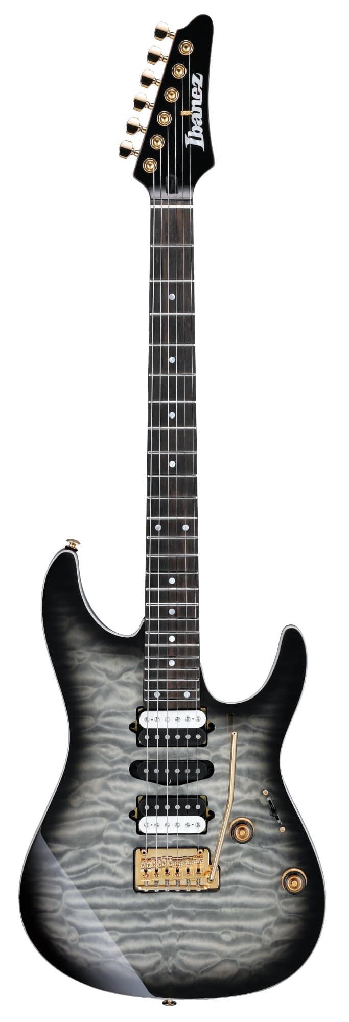 Ibanez Premium AZ47P1QM Electric Guitar - Black Ice Burst