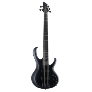 ibanez iron label btb652ex - black flat