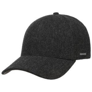 Stetson Plano Wool Cap Men anthracite 7 1/4-7 3/8