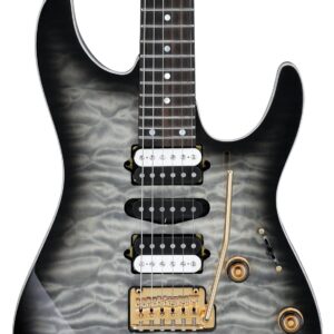 Ibanez Premium AZ47P1QM Electric Guitar - Black Ice Burst