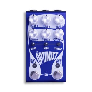 jackson audio optimist dual overdrive and eq pedal cory wong edition, blue