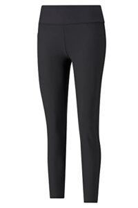 puma golf women's standard pwrshape pant, medium puma black