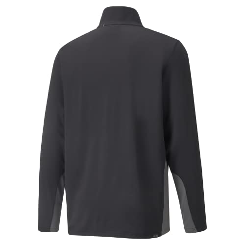 Puma Golf Men's Gamer 1/4 Zip, Puma Black, Large