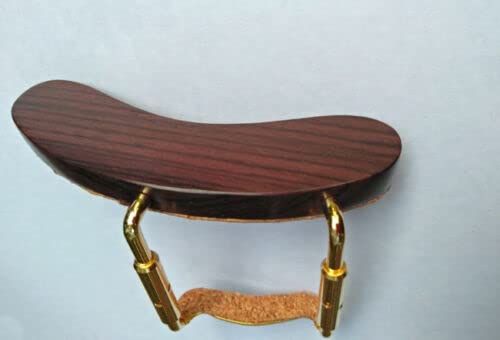 MUSICAL STRING Mandolin Armrest Rosewood wood with Golden color U clamp hardware