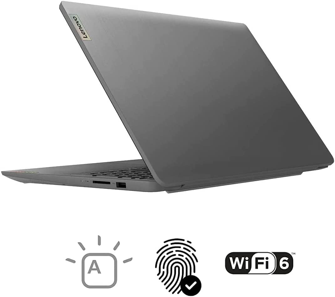 lenovo IdeaPad Touchscreen Laptop (Newest Model), 15.6” Full HD Display, Intel Quad-Core i5-1135G7, 12GB RAM, 512GB SSD, Backlit Keyboard, Fingerprint Reader, Windows 11 Home in S Mode, Grey