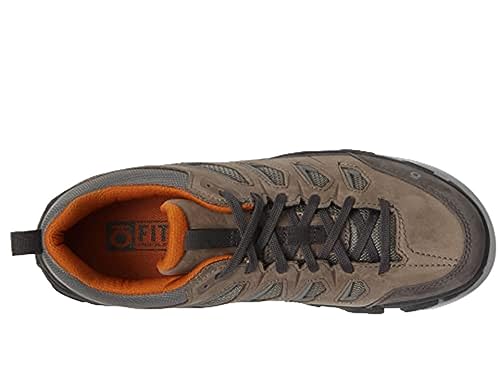 Oboz Men's Sawtooth X Low Hiking Shoes, Hazy Gray, 12