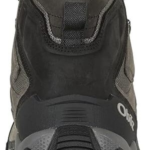 Oboz Men's Sawtooth X Mid B-DRY, Charcoal, 10