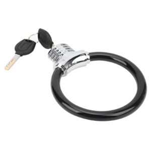 bicycle lock, convenient portable cycling cable lock for bicycle mountain