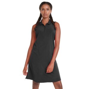 puma golf women's w cruise dress, puma black, m