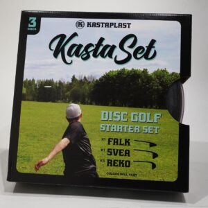 kastaplast kasta set for disc golf, great beginner and starter pack, includes putter, midrange & driver [colors may vary]