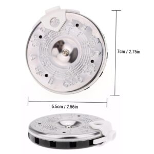 Taotiieout A003A(W) PC-C Pitch Pipe, 13 Tone Tuner C-C Note Selector