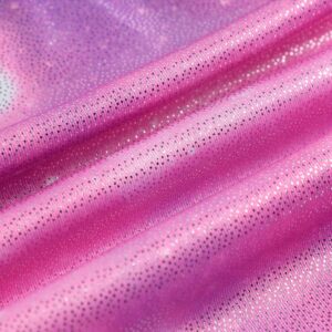 HOZIY Leotards for Girls Gymnastics Size 7-8 Long Sleeve Unitard Size 6-7 Years Old Purple Pink Galaxy Stars Starry Gradients