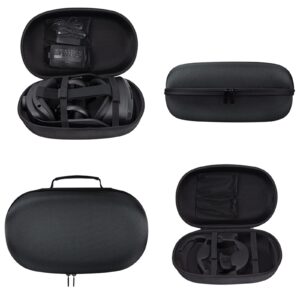 Case for HTC Vive Focus 3 VR,EVA Hard Shell Shockproof Storage Bag Carrying Case for HTC Vive Focus 3 VR Virtual Reality Headset with Disposable Eye Mask