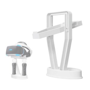 attainna is suitable for oculus quest 2 controller desktop support hanger storage rack shelf (white)