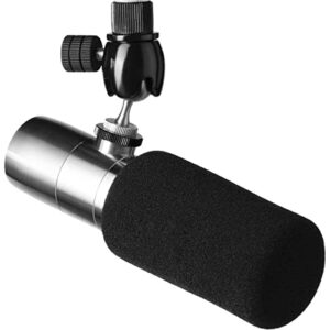 earthworks ethos streaming and broadcasting microphone — silver