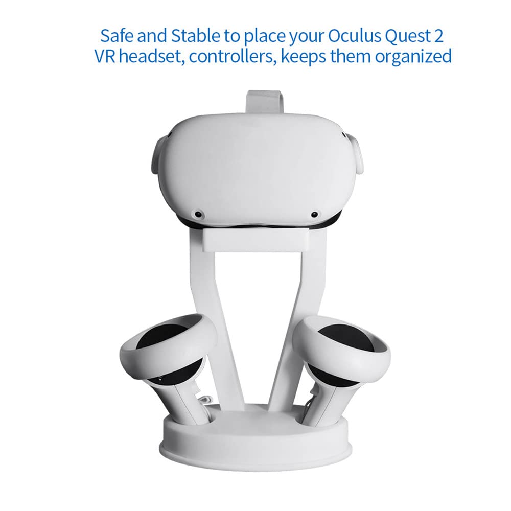 AttainNa is suitable for oculus quest 2 controller desktop support hanger storage rack shelf (white)