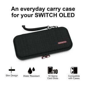 Skull & Co. Every Day Slim Carrying Case for Nintendo Switch OLED and Regular Switch- Multi-Camo