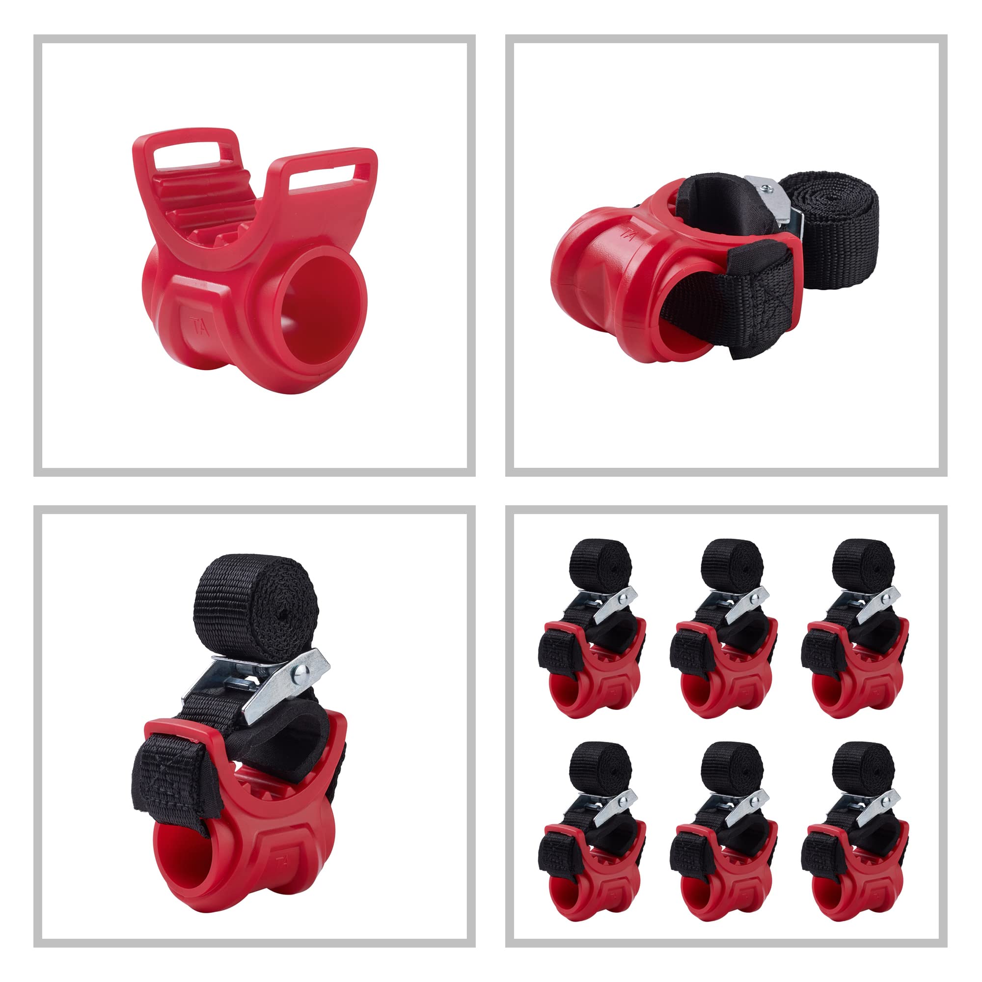 6 PCS/Set Bicycle Bike Hitch Racks 1-1/4"&2" Hitch Mount Carrier Car Racks Accessories, Adjustment Clip