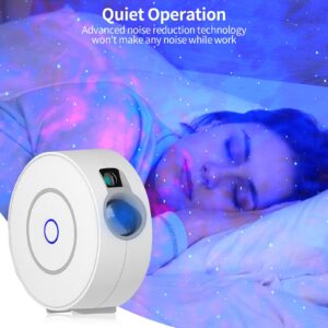 Smart Galaxy Projector Compatible with Alexa & Google Home APP,Voice Control Star Projector for Kids Adult,Night Light Projector with Nebula Cloud for Bedroom/Home Theatre/Party/Bar