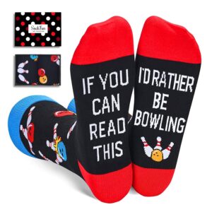 funny bowling gifts for men, gifts for bowlers men, bowling gifts and novelties, mens bowling socks funny stocking stuffers