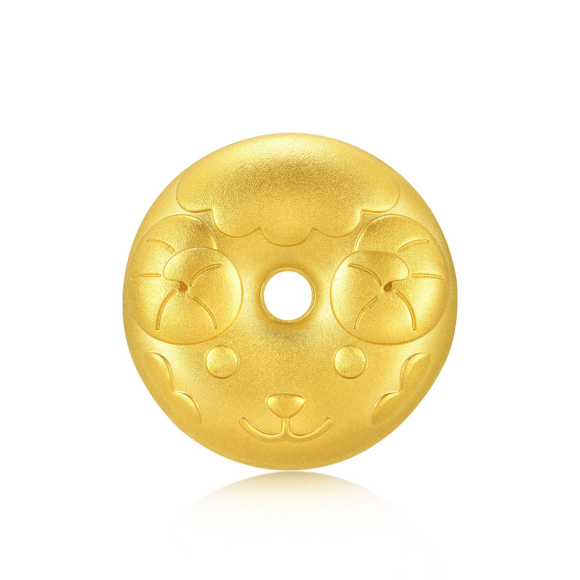 Chow Sang Sang 999.9 24K Gold Price-by-Weight 19.98g Gold Chinese Zodiac Ingot (Goat)