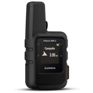 Garmin inReach Mini 2, Lightweight and Compact Satellite Communicator, Hiking Handheld, Black