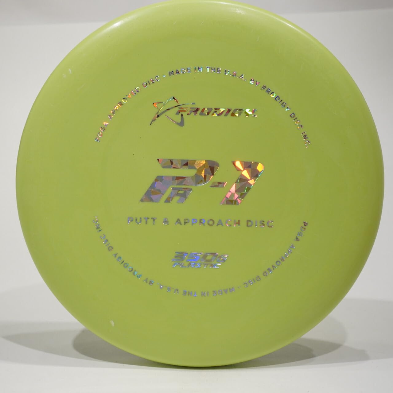 Prodigy PA-1 (350G Plastic) Putter & Approach Golf Disc, Pick Color/Weight [Stamp & Exact Color May Vary] Blue 170-172 Grams