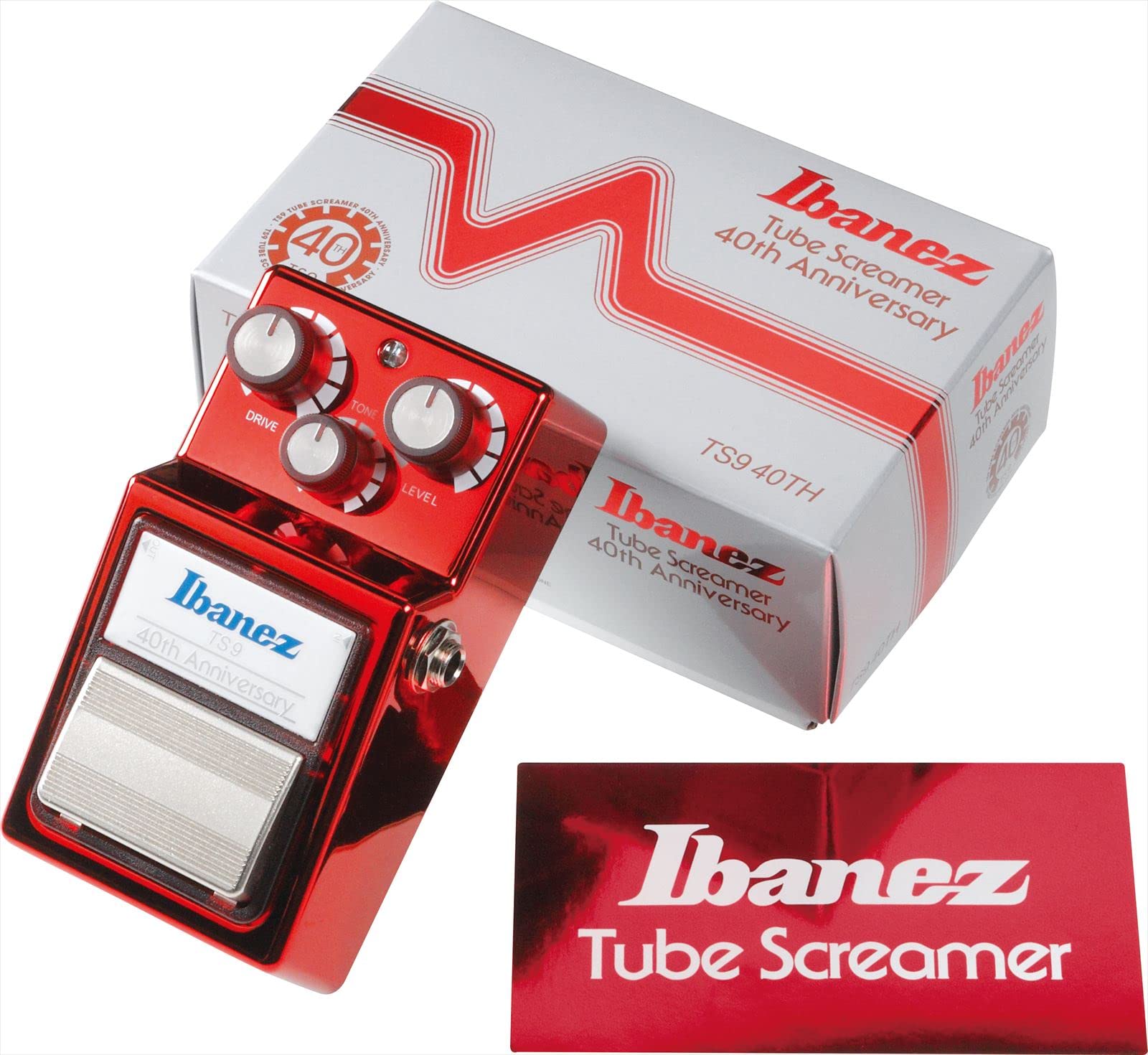 Ibanez Limited-edition 40th Anniversary TS9 Tube Screamer Overdrive Pedal