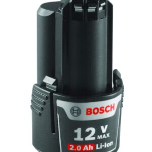 BOSCH GHJ12V-20MN12 12V Heated Jacket Kit & BAT414 High Capacity Lithium Ion 2.0 Ah Battery