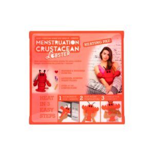 Menstruation Crustacean Lobster – The Original Viral Cuddly & Cute Plush Lavender Scented Heating Pad for Cramps