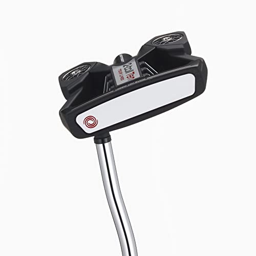 Odyssey Right Putter 2-Ball Ten Ten Lined Double Vent (Mallet, 34 Inch, Stroke LAB Shaft), Men's, Black