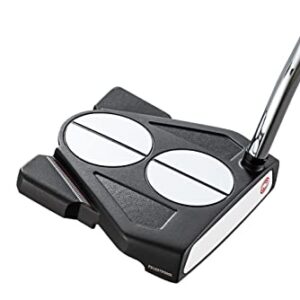 Odyssey Right Putter 2-Ball Ten Ten Lined Double Vent (Mallet, 34 Inch, Stroke LAB Shaft), Men's, Black