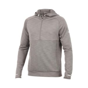 mizuno men's standard infinity hoody, quiet shade, medium