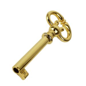 felhood grandfather clock door key for most clocks prior to 2004, compatible with ridgeway, sligh, emporer, pearl, seth thomas, trend grandfather clock - 1 pack