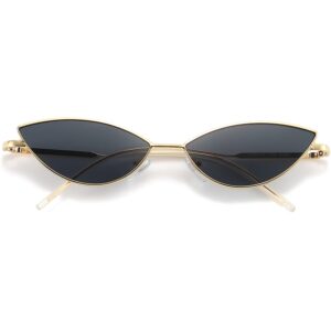 dollger cat eye cute sunglasses for women men triangle vintage trendy cool sun glasses