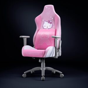 Razer Lumbar Cushion Hello Kitty & Friends Edition: Lumbar Support for Gaming Chairs - Fully-Sculpted Lumbar Curve - Memory Foam Padding - Wrapped in Plush Velvet