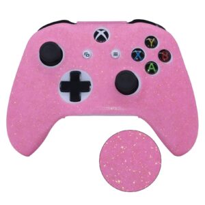 ROTOMOON Glitter Silicone Controller Skins for Xbox One with 8 Thumb Grips, Sweat-Proof Anti-Slip Controller Cover Skin Protector Compatible with Xbox One S/X Controller