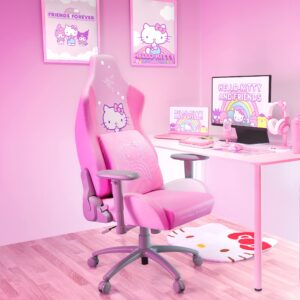 Razer Lumbar Cushion Hello Kitty & Friends Edition: Lumbar Support for Gaming Chairs - Fully-Sculpted Lumbar Curve - Memory Foam Padding - Wrapped in Plush Velvet