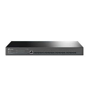 tp-link tl-sx3016f | 16 port 10g sfp+ enterprise level switch | l2+ smart managed | omada sdn integrated | ipv6 | static routing | l2/l3/l4 qos, igmp & lag | 5 year manufacturer warranty