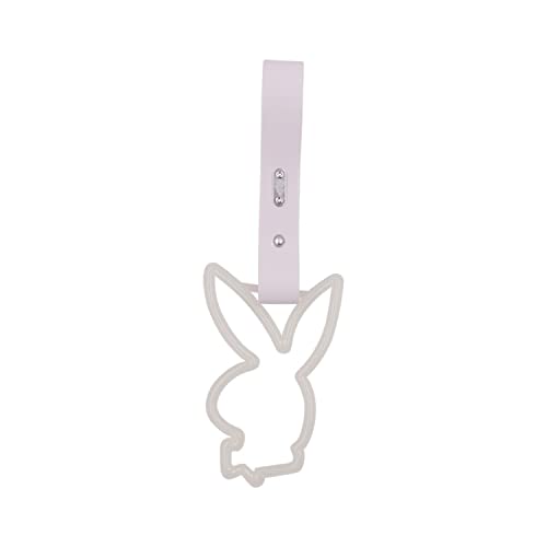 Playboy Bunny Shaped Glow in the Dark Green JDM TSURIKAWA Subway Bus Handle Strap Charm Drift