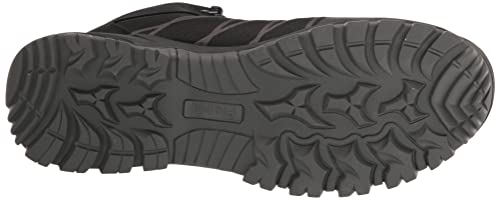 Propét Men's Traverse Waterproof Hiking Boots, Black/Grey, 9 Wide US