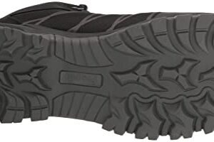 Propét Men's Traverse Waterproof Hiking Boots, Black/Grey, 11 Wide US