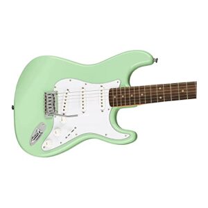 Squier Affinity Series FSR Stratocaster Electric Guitar, with 2-Year Warranty, Surf Green, Laurel Fingerboard