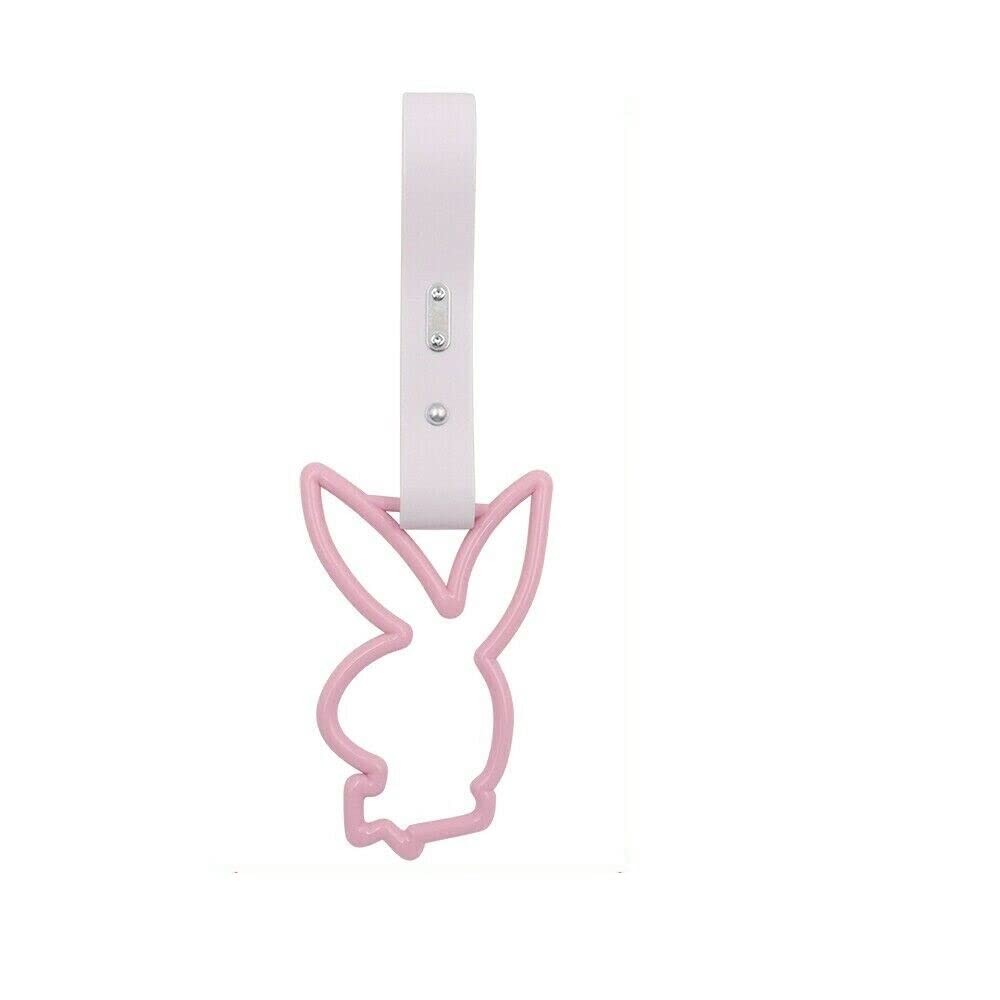 Playboy Bunny Shaped PINK JDM TSURIKAWA Subway Bus Handle Strap Charm Drift