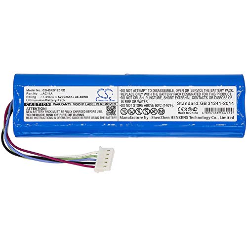 Nvobry Replacement Battery for 3DR Solo Controller Solo Drone Remote Controller AC11A (5200mAh) Li-ion