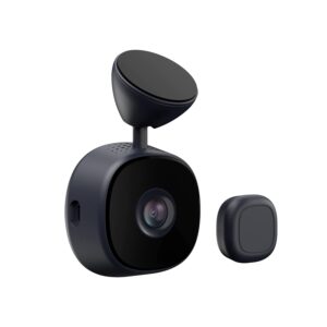 iottie aivo view smart dash cam | works with alexa voice assistant | 1600p hd resolution | mobile app support | collision detection | loop recording | gps tracking | micro sd card (not included!)