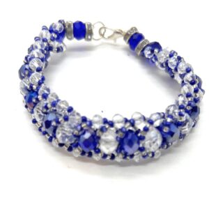 Ilde Tejido de Yemaya - Yemaya Religious Bracelet, blue, One Size