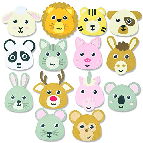 Sizzix Thinlits Die Set 20PK Build an Animal by Pete Hughes, 665817, Multicolor